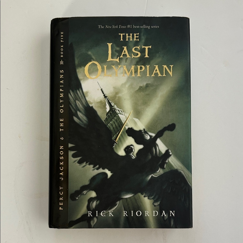 The Last Olympian Hardcover Book